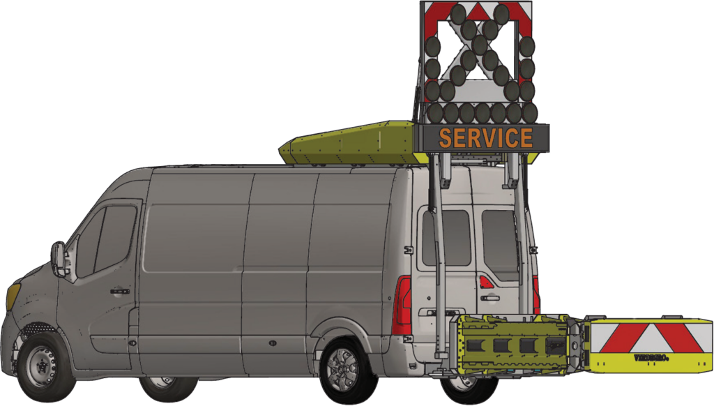 lijntekening vanguard rear mounted1