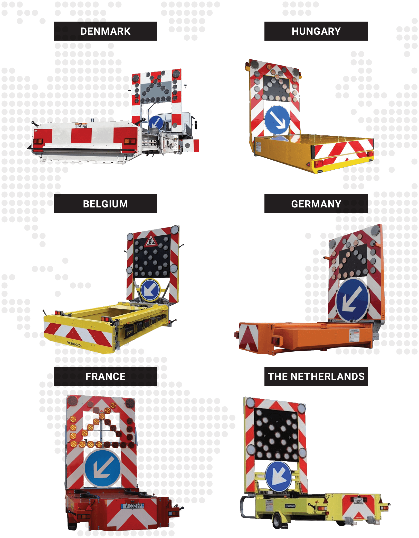 optional arrow boards